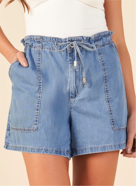 short jeans leve casual