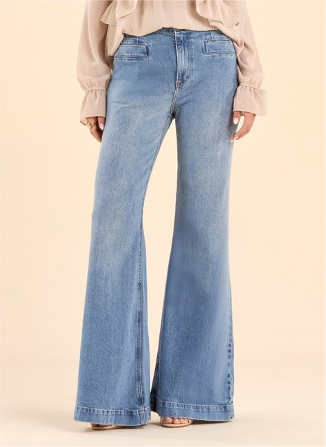 calca jeans pantalona alongada 1