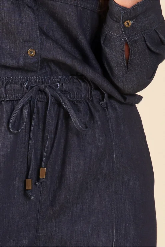 calca jeans comfort fit cintura elastica 1