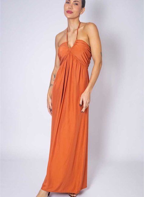 vestido longo com decote 4