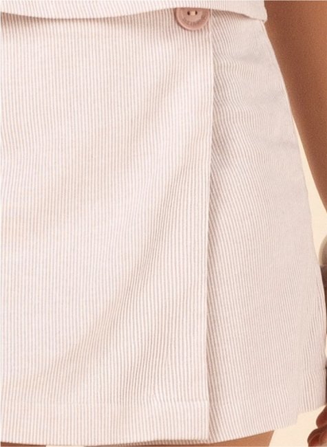 short saia listra minimalista em linho 3