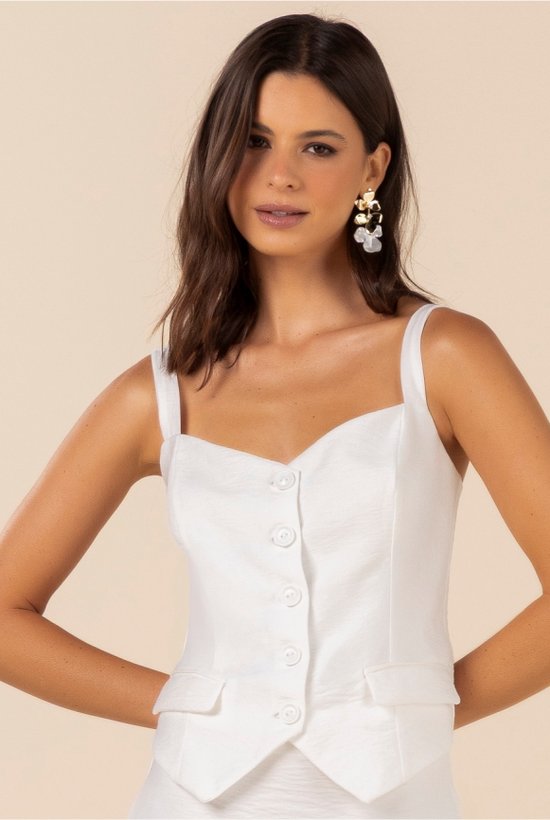 blusa estruturada com botoes frontais1