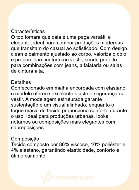 top tomara que caia estruturado