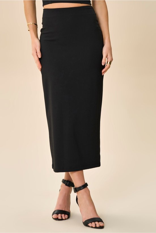 saia maxi lapis com fenda